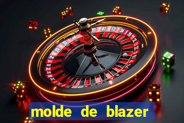 molde de blazer masculino para imprimir
